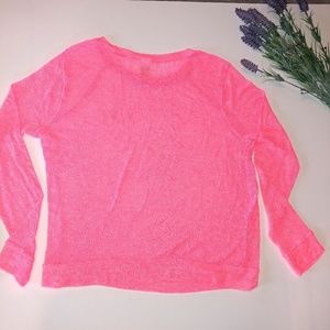 PINK Victoria's Secret Tops - Victoria's Secret PINK Sweater Size Large Logo PINK Victoria's Secret Tops - Victoria's Secret PINK Sweater Size Large Logo